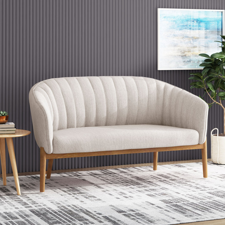 Oliver Kerby 55'' Upholstered Loveseat & Reviews Wayfair